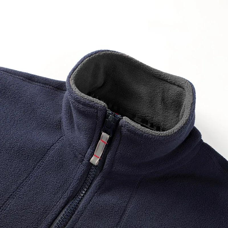 High Collar Fleece Jacket