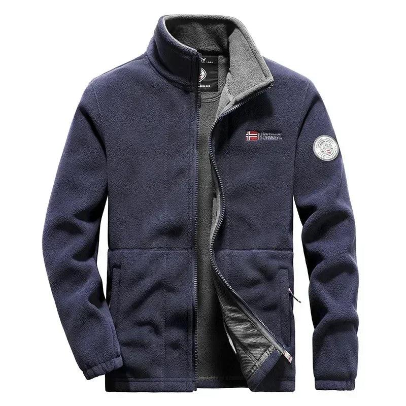 High Collar Fleece Jacket