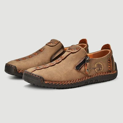 Moccasin Stitch Loafers