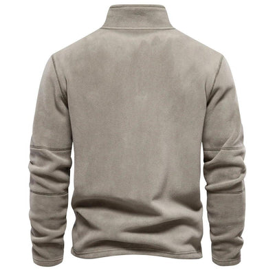 Half-Zipped Fleece Sweater