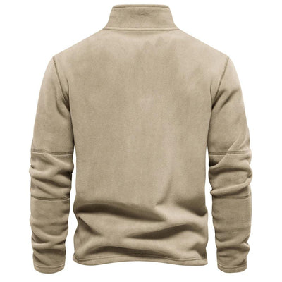 Half-Zipped Fleece Sweater