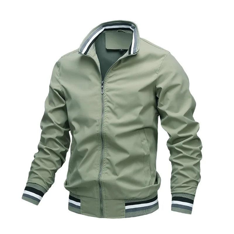 Lightweight Zip Bomber Jacket