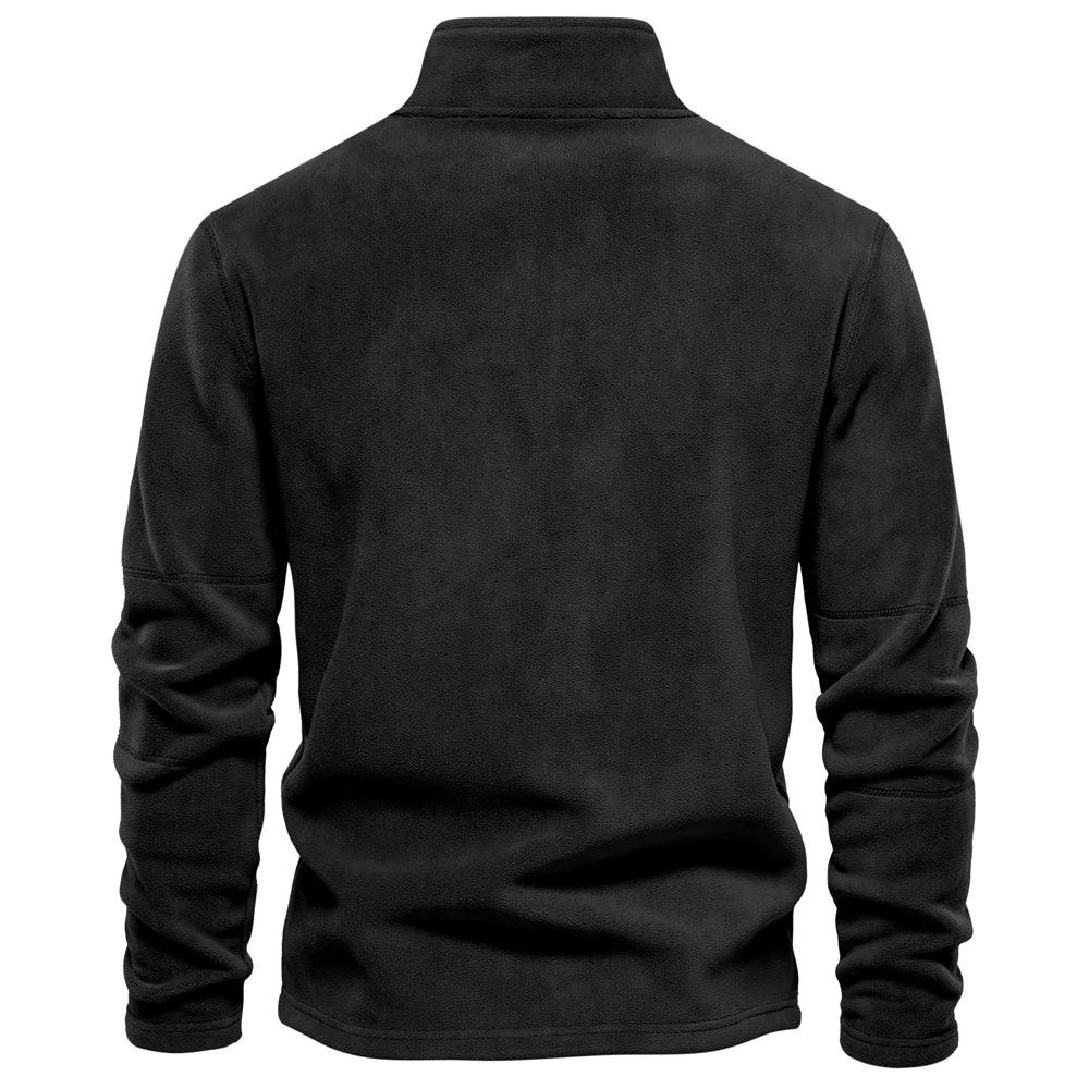 Half-Zipped Fleece Sweater