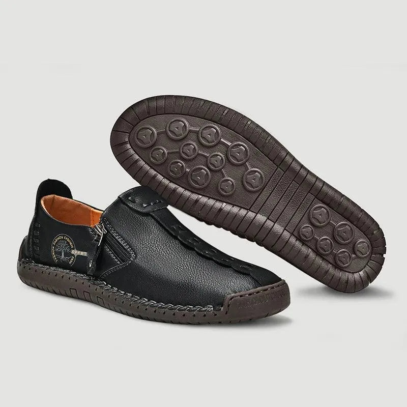 Moccasin Stitch Loafers