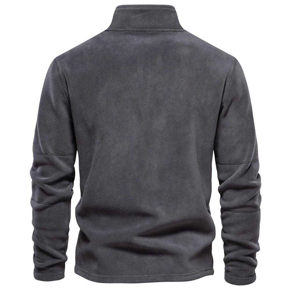 Half-Zipped Fleece Sweater