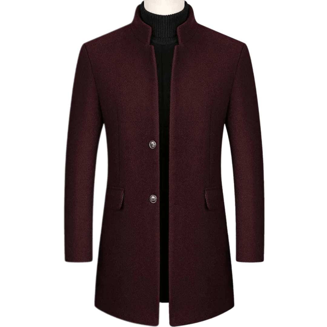 Streamlined Elegance Overcoat