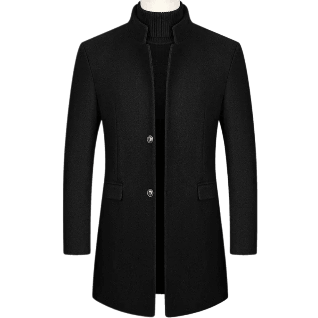 Streamlined Elegance Overcoat