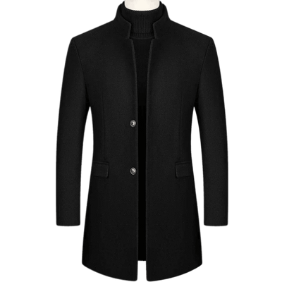 Streamlined Elegance Overcoat