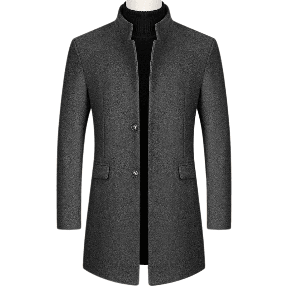 Streamlined Elegance Overcoat