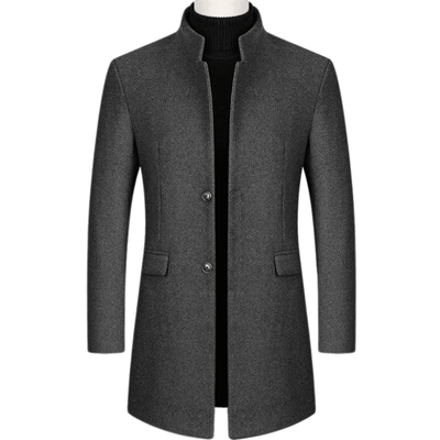 Streamlined Elegance Overcoat