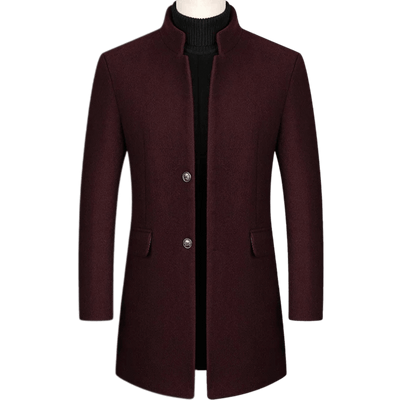 Streamlined Elegance Overcoat