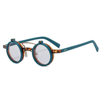 Blue & Tortoise Frame / Clear Lens