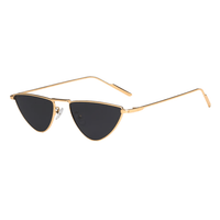 Gold Frame / Black Lens